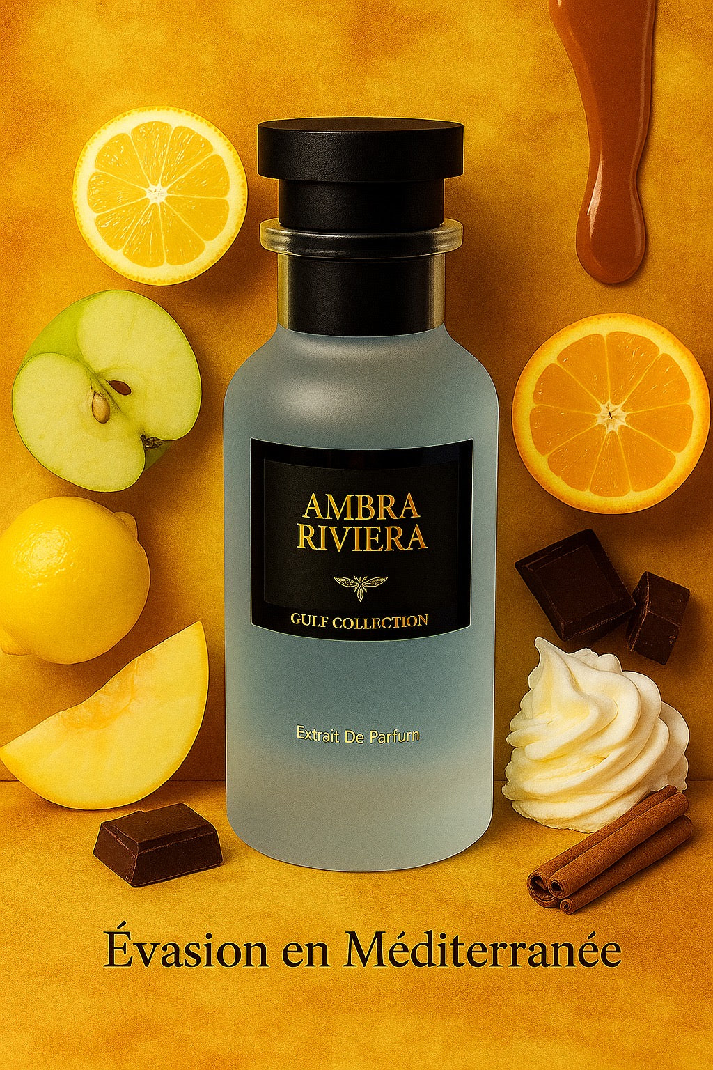 Extrait de Parfum Ambra Riviera 100ml - Gulf Fragrance