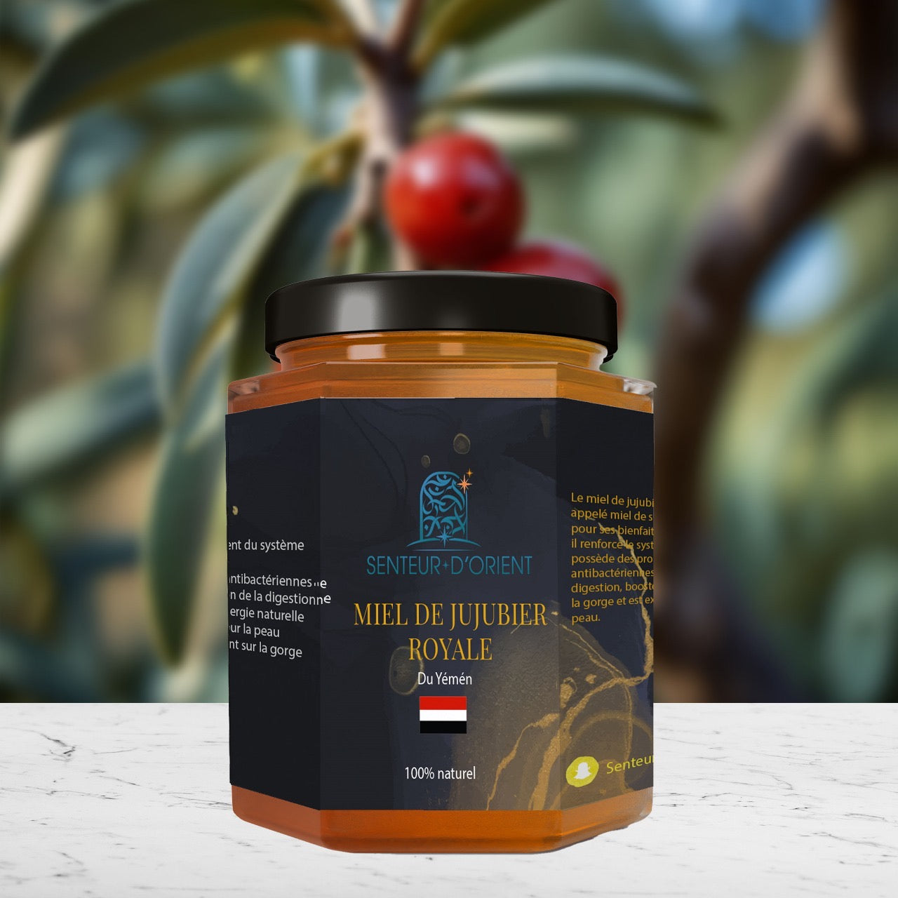 MIEL DE JUJUBIER DU YÉMEN