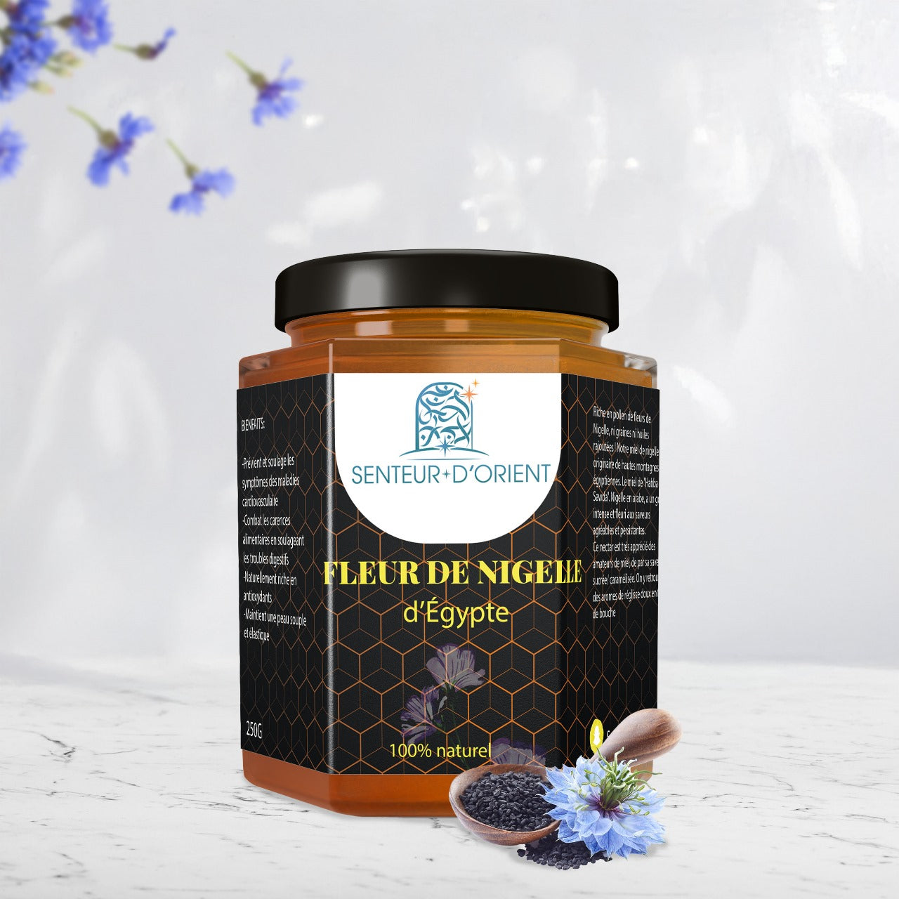 Miel de fleur de Nigelle - D’Égypte