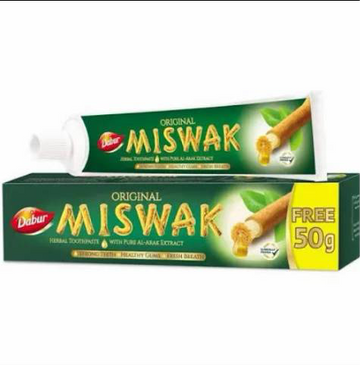 Dentifrice Naturel au MISWAK 170g – DABUR | Protection complète & haleine fraîche